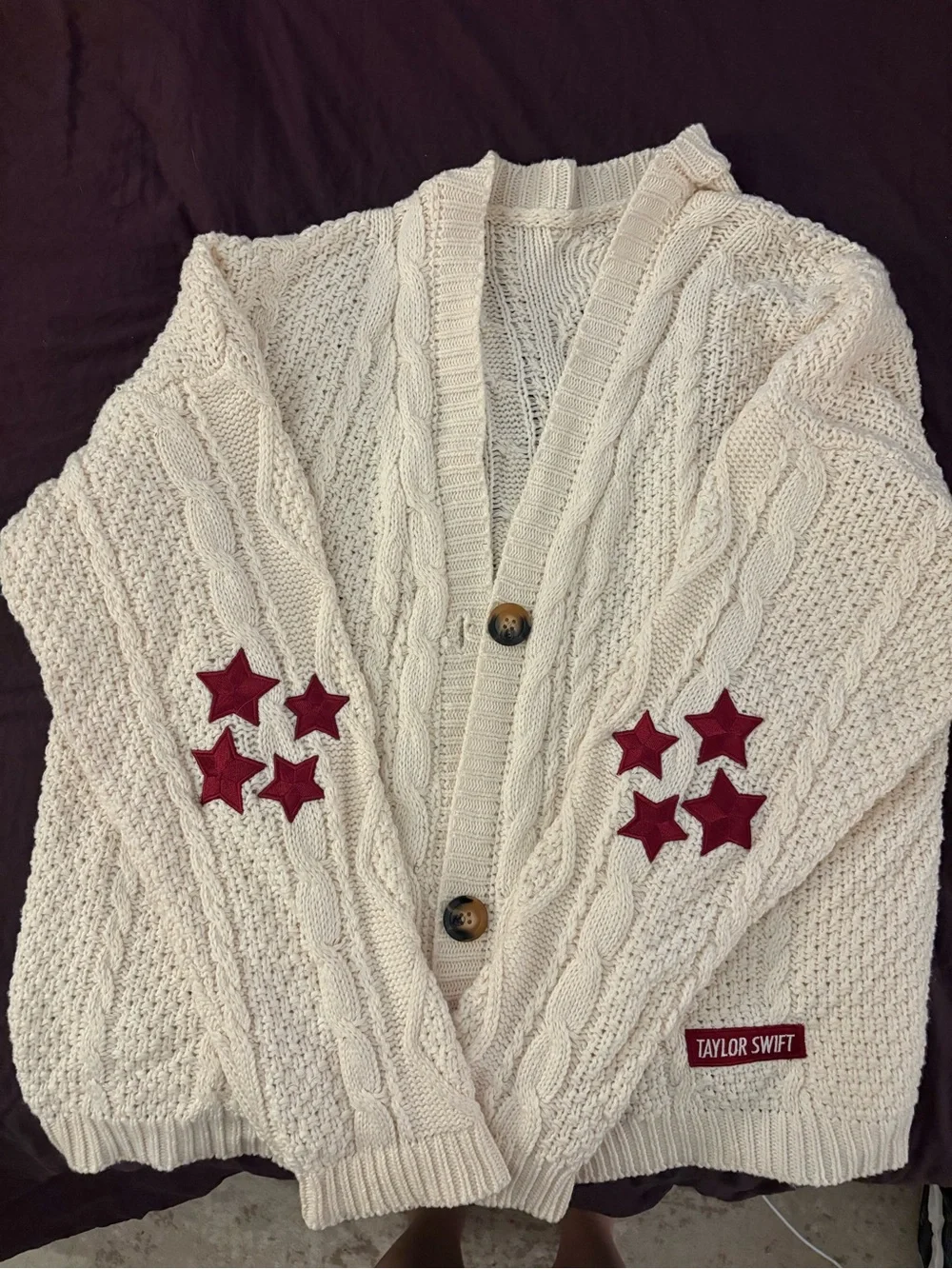 Taylor Swift Red Era Cardigan NEVER BEEN WORN AUTHENTIC